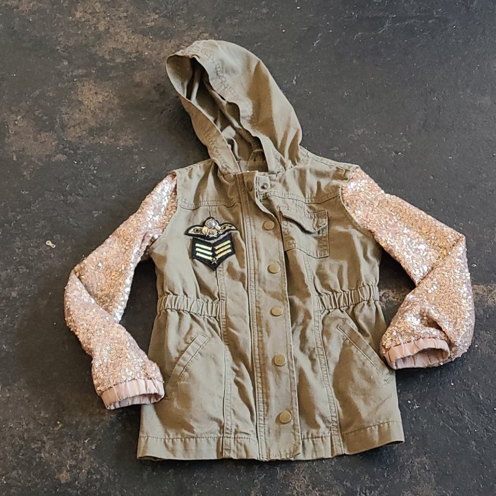 Sequin Parka